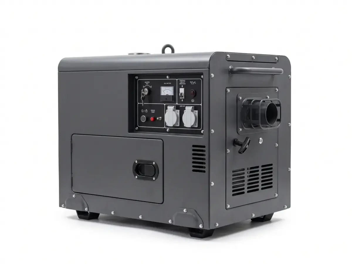 Hi-earns DG11000SE 8 kW Silent Air-Cooled Diesel Generator